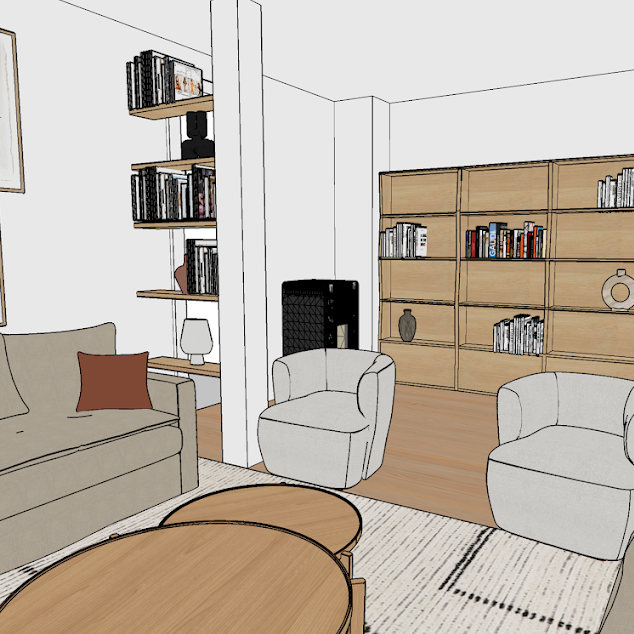 plan 3D architecte interieur paris