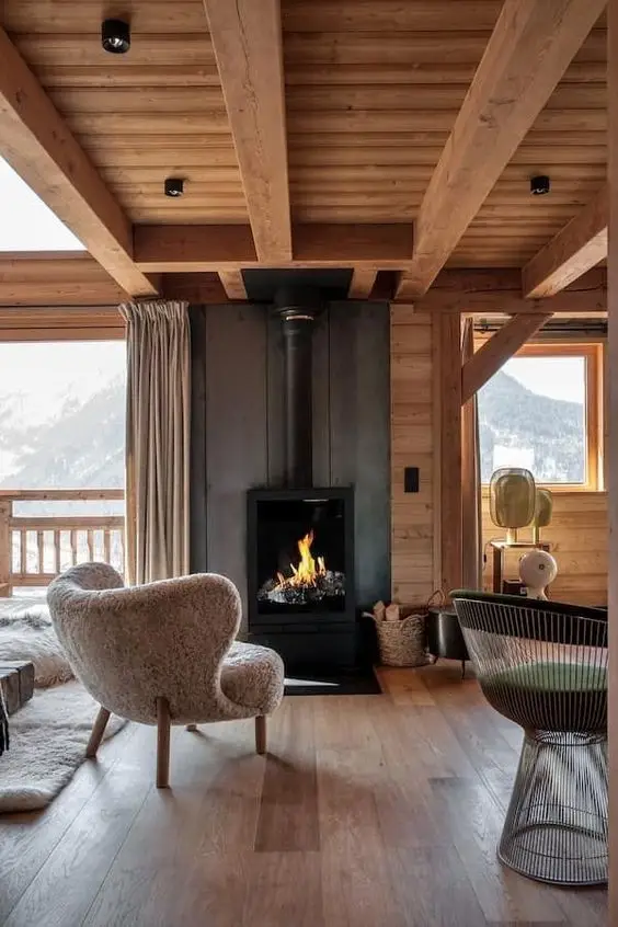 La décoration intérieure au style montagnard | Ynspir