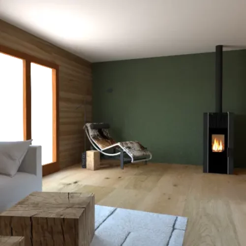 Projet Silent Wood : un chalet Vosgien rénové