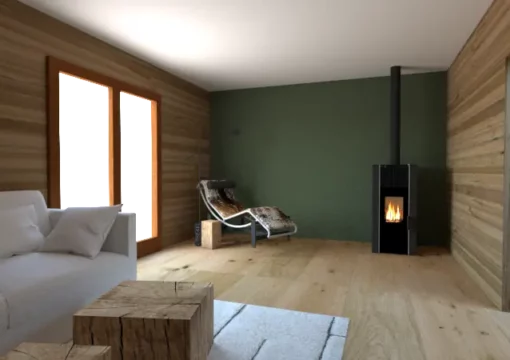 Projet Silent Wood : un chalet Vosgien rénové