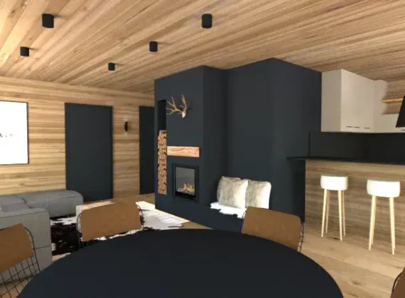 Projet Silent Wood : un chalet Vosgien rénové