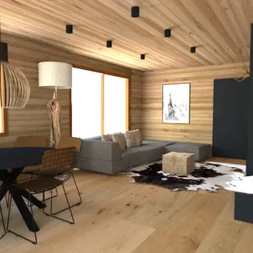 Projet Silent Wood : un chalet Vosgien rénové