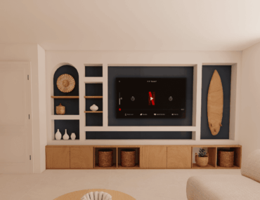 Niche pour TV en placo : un design moderne sur mesure