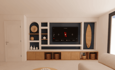 Niche pour TV en placo : un design moderne sur mesure