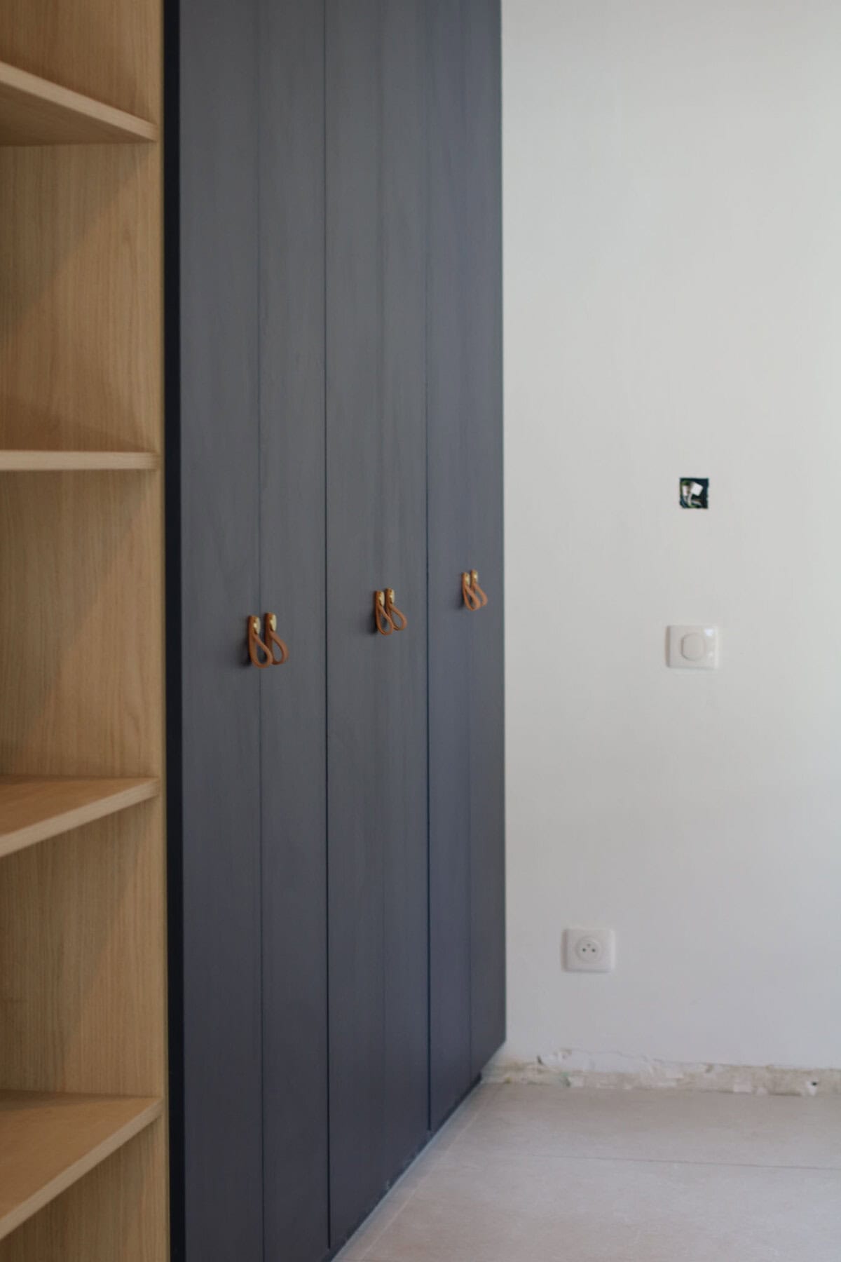 Meuble sur mesure en ligne installé par Ynspir