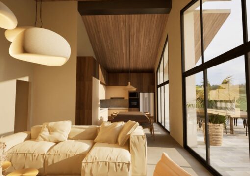 Aménagement et décoration haut de gamme d’une maison de 170m²
