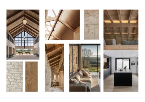 Rénovation du séjour d’une propriété équestre