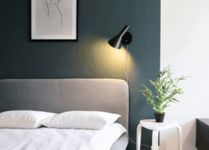 Bleu canard peinture audacieuse