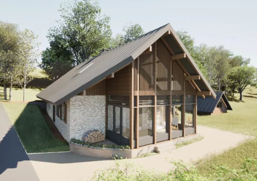 Extension et transformation d’une maison de montagne en Isère