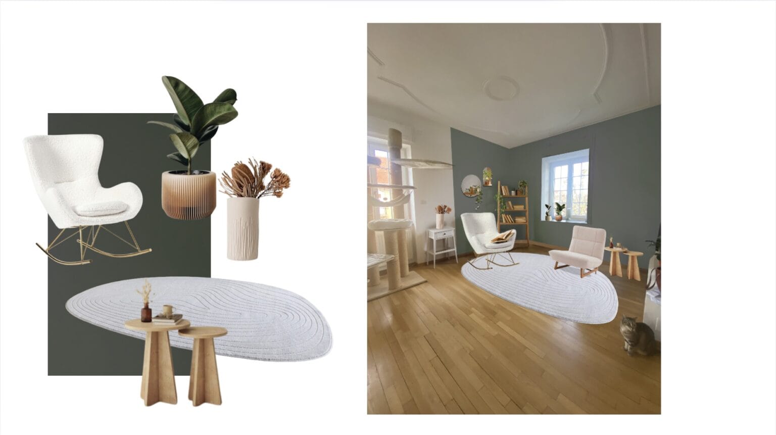 Le vert céladon : La douceur naturelle pour un intérieur apaisant