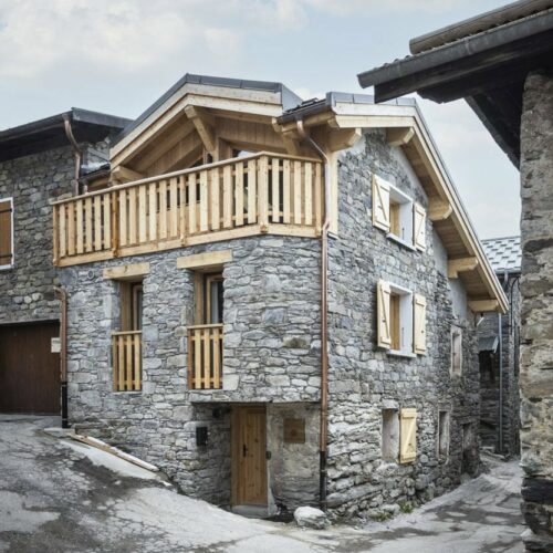 Projet Refuge Belleville : rénovation d’un petit chalet de montagne