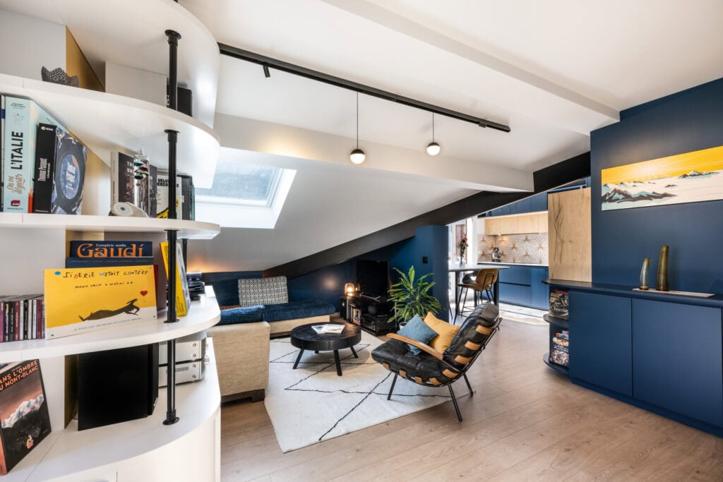Architecte d'intérieur albertville sous pente
