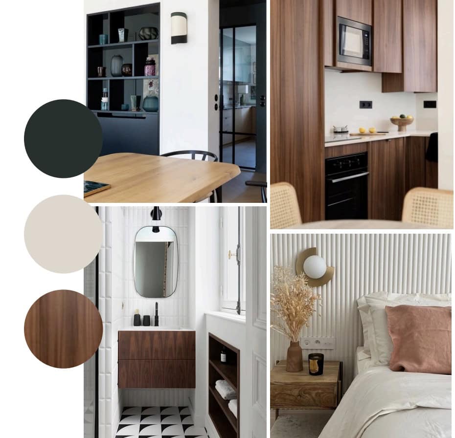 moodboard meubles sur mesure