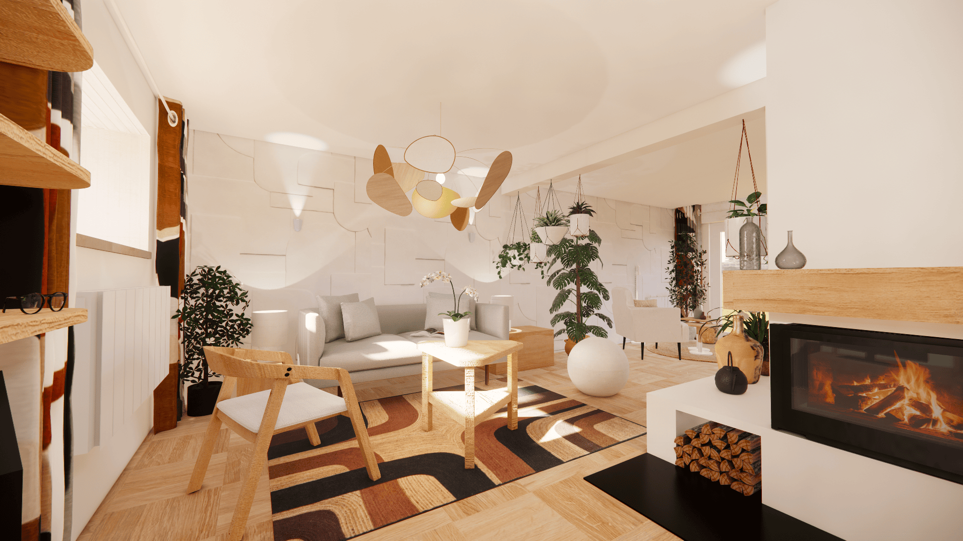 Plan 3D d'architecte d'intérieur à Aix les bains