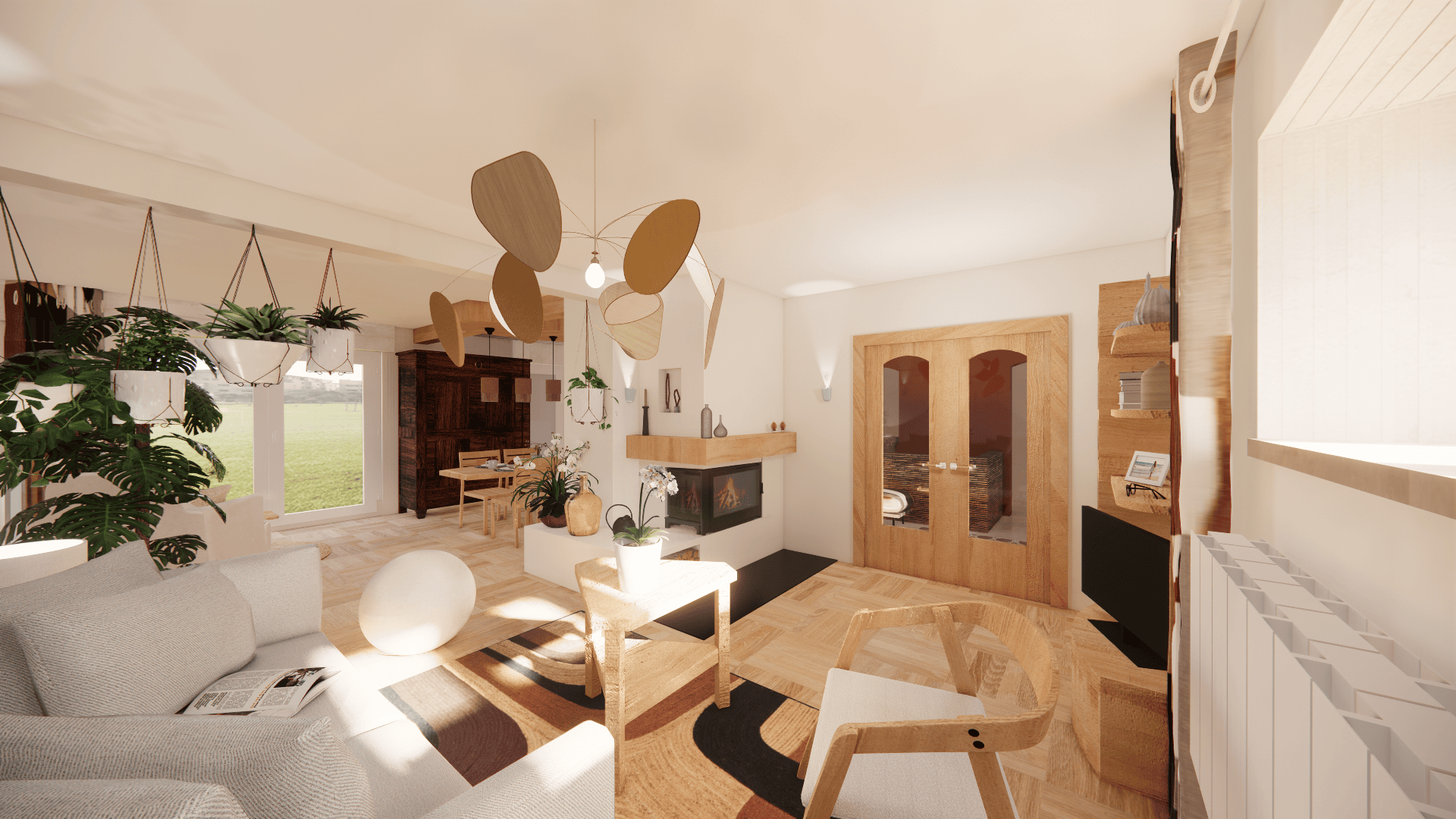 Plan 3D architecte d'intérieur Courchevel