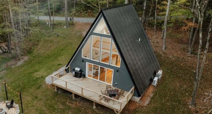 Chalet A-Frame : ou comment une simple forme change tout 