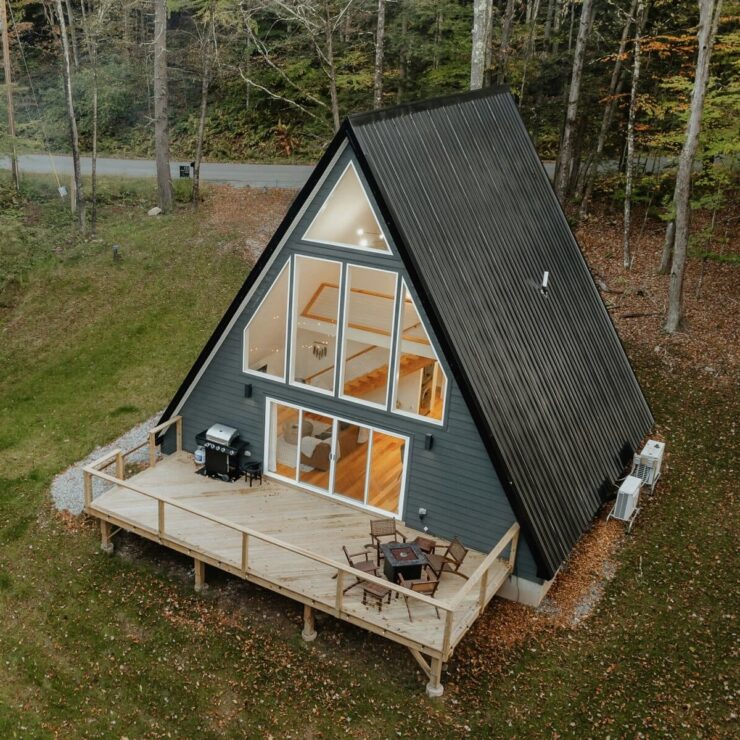 Chalet A-Frame : ou comment une simple forme change tout 