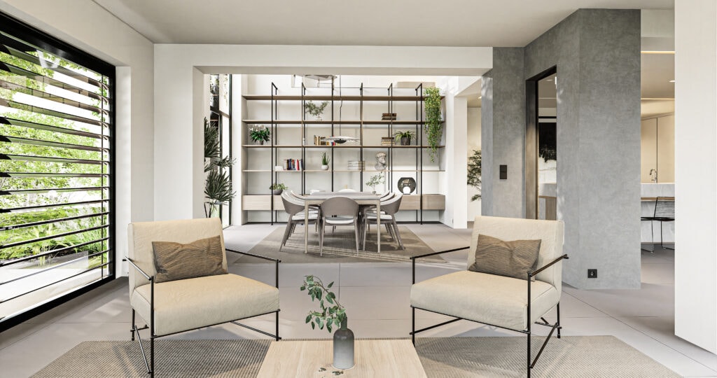 projet d'extension avec verrière - architecte d'intérieur mulhouse
