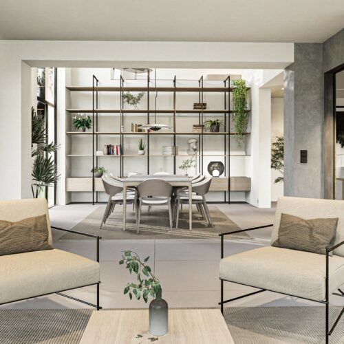 Extension avec cuisine haut de gamme à Mulhouse