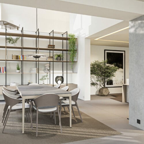 Extension avec cuisine haut de gamme à Mulhouse
