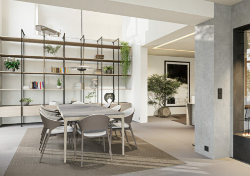 Extension avec cuisine haut de gamme à Mulhouse