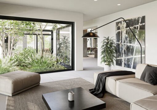 Extension avec cuisine haut de gamme à Mulhouse