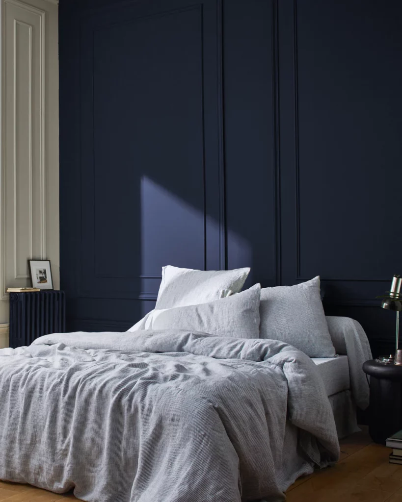 bleu bonsoirs blime bleu profond