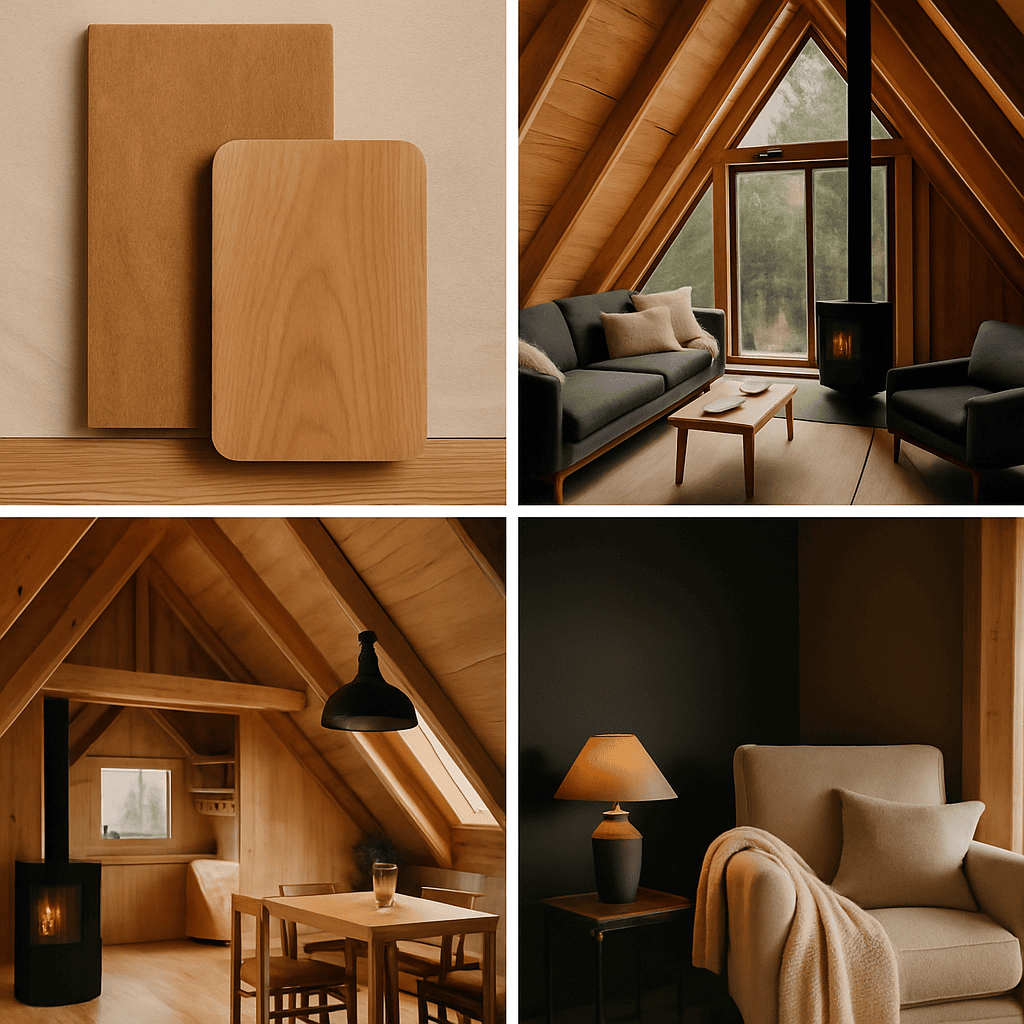 moodboard chalet A frame