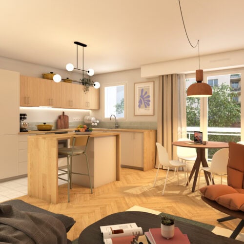Rénovation d’un appartement de 47 m2