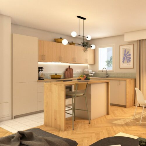 Rénovation d’un appartement de 47 m2