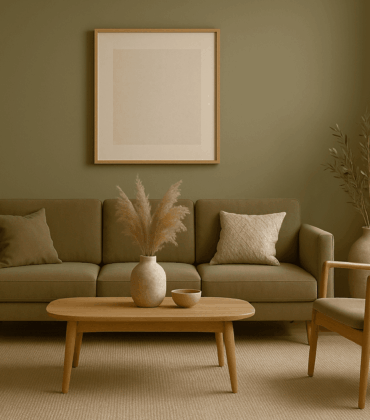 Khaki : le naturel pour votre intérieur
