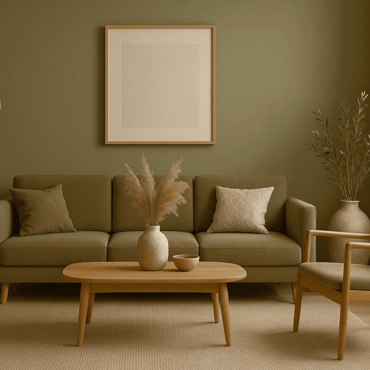 Khaki : le naturel pour votre intérieur