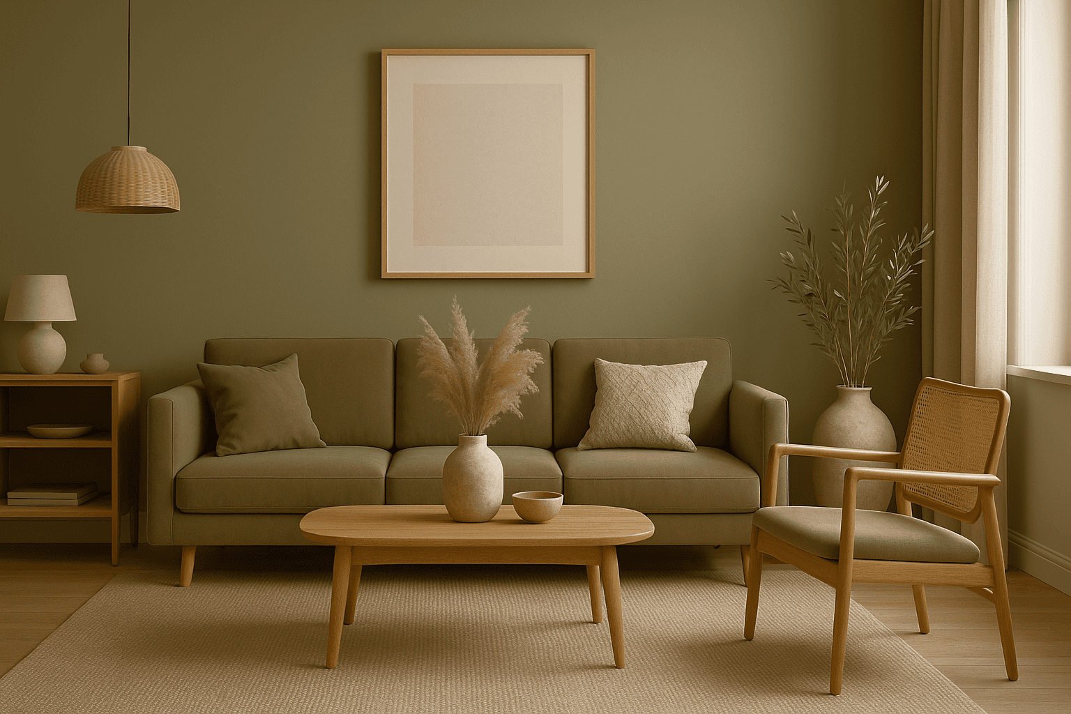 Khaki : le naturel pour votre intérieur