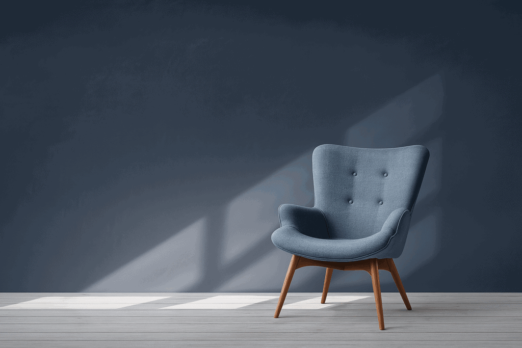 Découvrez également le bleu gris, le petit frère du bleu nuit.