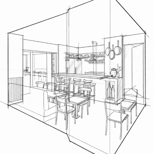 Projet Bicyclette : rénovation d’un restaurant