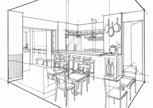 Projet Bicyclette : rénovation d’un restaurant