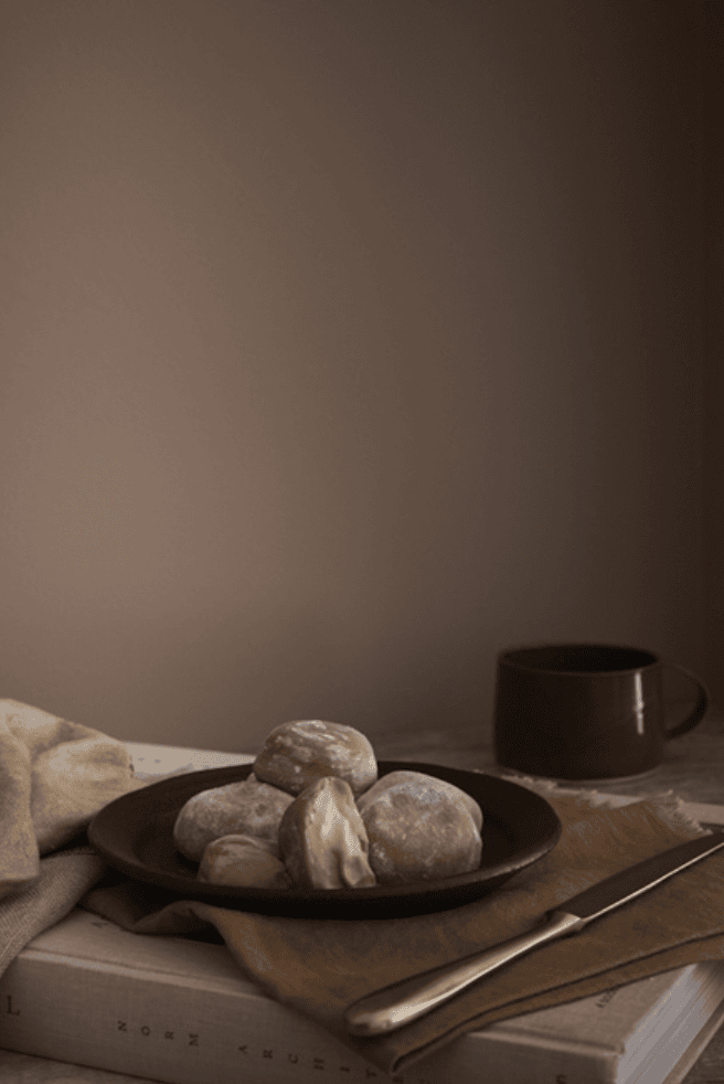 Mochi de chez Little Greene mocha mousse