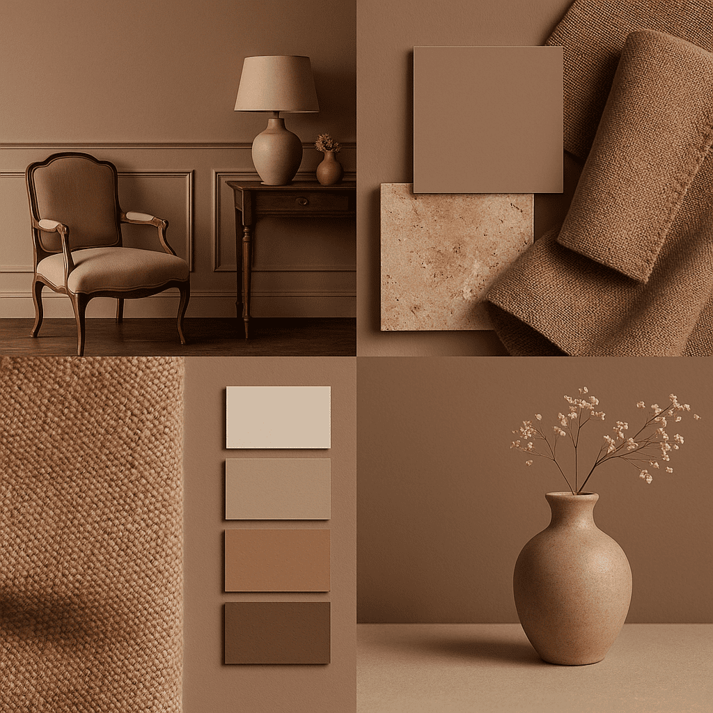 moodboard mocha mousse flat white