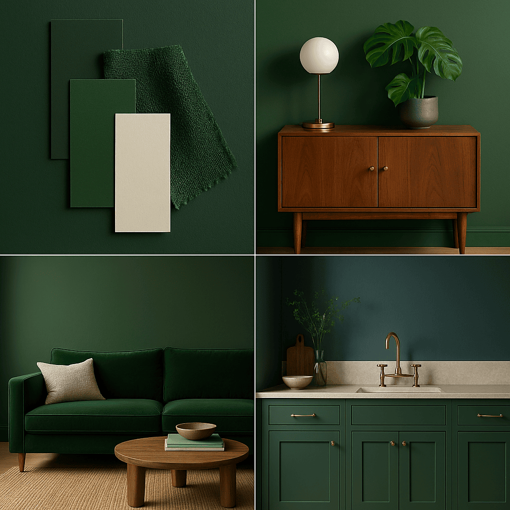 moodboard vert jungle
