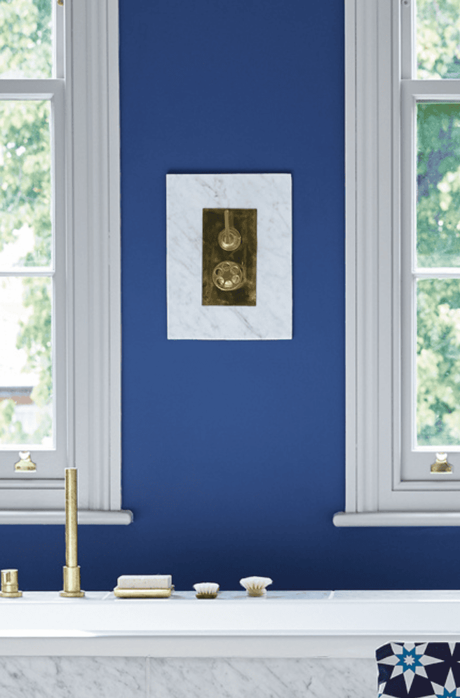 bleu roi Smalt No 255 de Little Greene