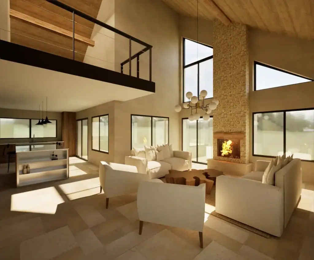 intérieur couleur beige