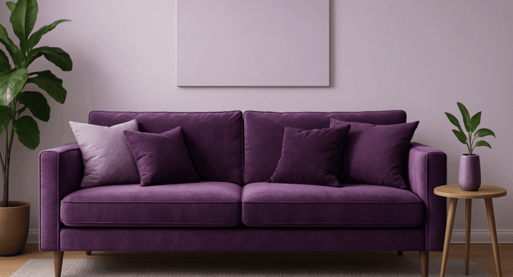 Peinture violet : une couleur mystérieuse pour votre intérieur