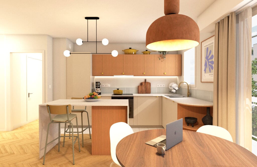 cuisine sur mesure architecte d'intérieur lyon