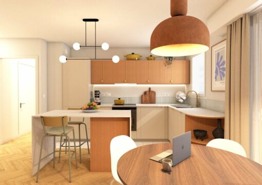 Rénovation d’un appartement de 47 m2