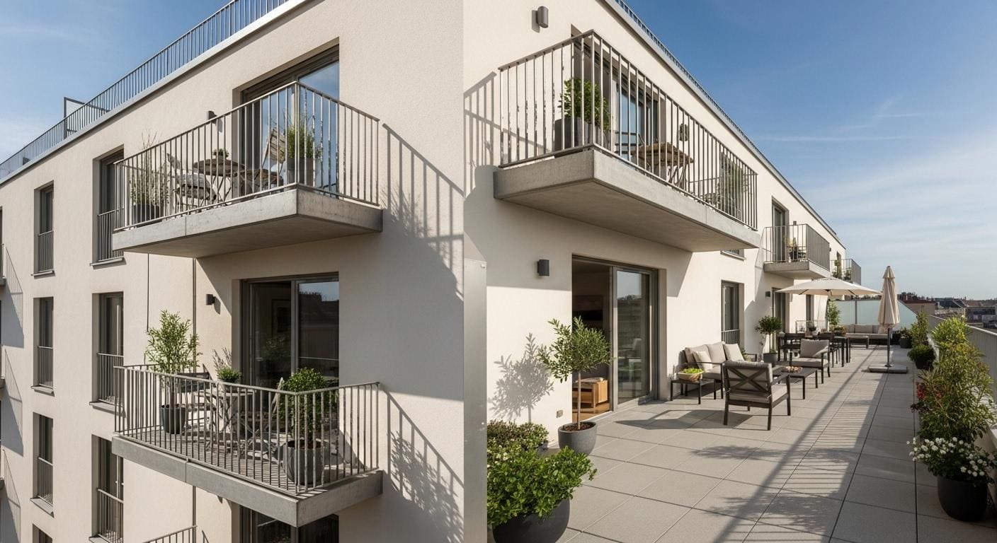 Quelles sont les différences entre un balcon et une terrasse ?