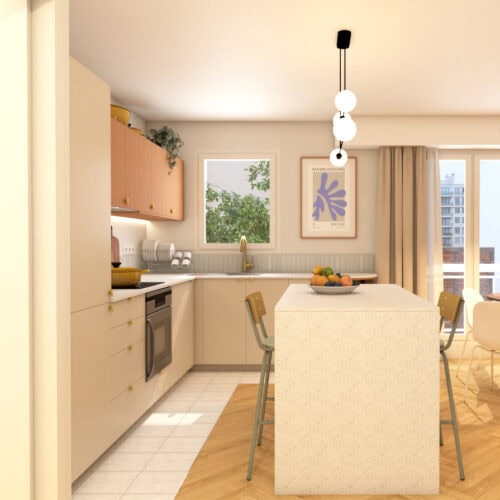 Rénovation d’un appartement de 47 m2