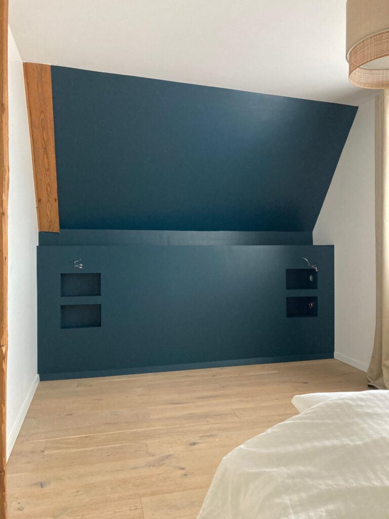 Niche tête de lit en placo