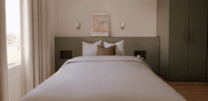 Niche tête de lit en placo