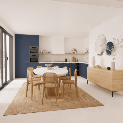 Aménagement d’un appartement en VEFA esprit bord de mer