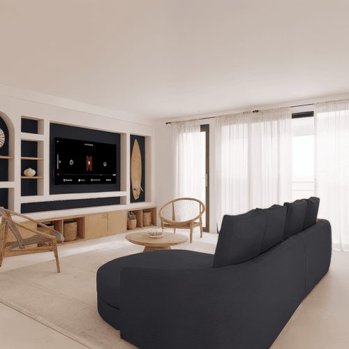 Aménagement d’un appartement en VEFA esprit bord de mer